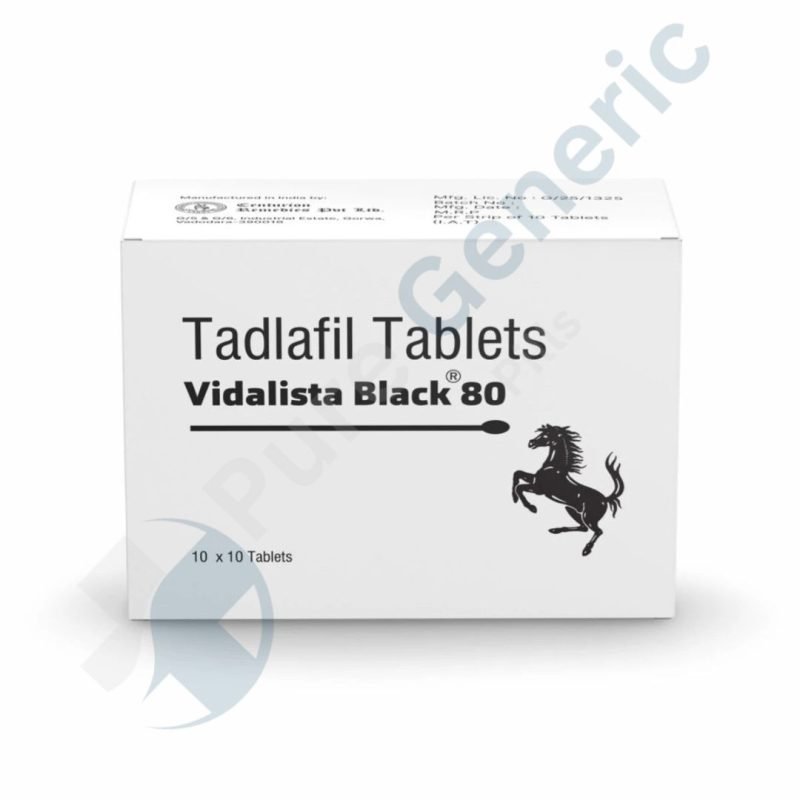 Vidalista Black 80 mg