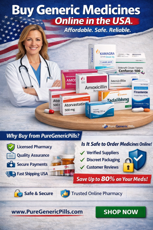 Buy Affordable Generic Medicines Online in the USA – Safe, Fast & Reliable